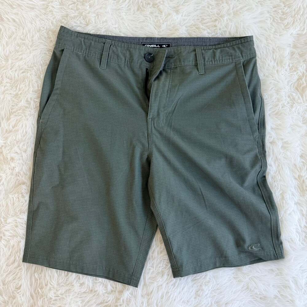 O'Neill Men's Green Hybrid Surf Walk Shorts Size 30